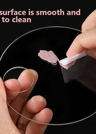 Clear Acrylic Makeup Mixing Palette Portable Multifunction Cosmetic Foundation Art Blending Palette for Eyeshadow Lipstick Nail - Riparo82