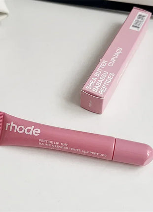 Brand NEW Rhode Fashion Color Lipstick Vanilla Portable Lip Gloss Holder Hot INS Lipstick Salted Caramel Lip Protect Glossy Oil - Riparo82