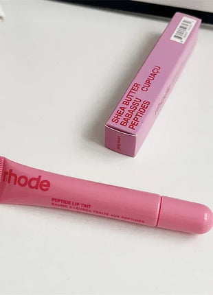 Brand NEW Rhode Fashion Color Lipstick Vanilla Portable Lip Gloss Holder Hot INS Lipstick Salted Caramel Lip Protect Glossy Oil - Riparo82