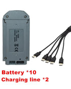 Drone GT3 RC ﻿ Batteria originale 3.7V 1800mAh per V66 Mini Drone Parti V66 CZ06 D16 Quadcopter Batteria/Caricabatterie adatta Accessori - riparo82