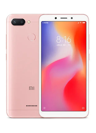 Original Xiaomi Redmi 6 4GB 64GB 13000mAh 6.6 inch celular googleplay Fingerprint Octa-core Global Rom 4G Smartphone - Riparo82