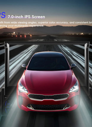 Hikity Carplay 4+64G Android 1Din Car Multimedia Player Retractable Screen GPS Navigation WIFI Bluetooth 1din autoradio No DVD - Riparo82