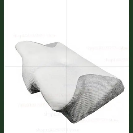 Cervical Support Pillow Memory Foam Neck Pillow for Pain Relief Non Collapse Ergonomic Pillow for Sleeping Travel Home Use