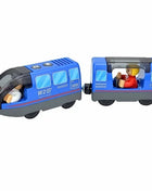 Locomotiva in legno Magnetic Electric Car Train Toys Fit Biro wood Diecast Slot Train Track Railway Educational Toys For Kids