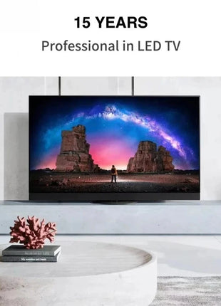 Smart TV Full high definition 1080P 4k 32 42 43 50 55 65 75 Android Light Emitting Diode TV Flat Panel - Riparo82