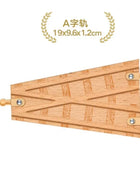 NUOVA binario ferroviario in legno tutti i tipi biforcazione biforcazione binario in legno di faggio accessori adatti per binari in legno Thomos giocattolo - riparo82