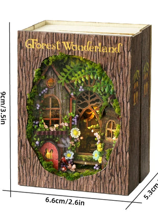 Fai da te in legno caldo Natale Lodge Casa Case delle bambole Kit modello in miniatura Casa delle bambole con mobili Luci a LED per regali di amici