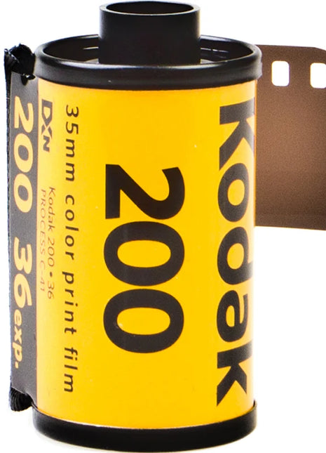 Pellicola originale KODAK GOLD 200 da 35 mm 36 esposizioni per rotolo adatta per fotocamera M35/ M38/ F9/ H35 (data di scadenza: 2027) pellicola classica