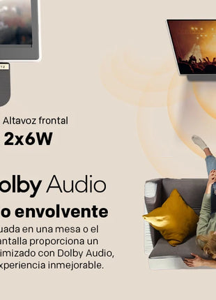 Metz 24Mpe7000Z.H 24" Portable Full Hd Google Tv |   Integrated Battery (4H), External Display, 8W Front Speaker, Solar Charging - Riparo82