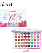POPFEEL 40 Color Eyeshadow Palette Colorful Pearlescent Matte Multi-color Combination Makeup Eyeshadow