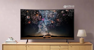 55inch Curved LED Tv Screen Ultra HD 4K Television 55 Inch Smart Tv - Riparo82