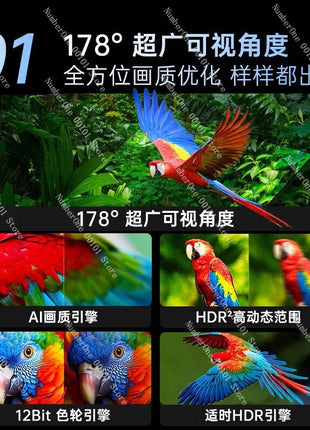 28-75-inch LCD TV, Network 60 High Definition, Smart TV with Multiple Sizes for Home Entertainment, High-quality Display - Riparo82