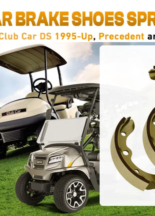 Ganascia freno (set di 4) per Club Car dal 1995 in poi DS e carrello da golf precedente OEM # 1018232 -01 101823201