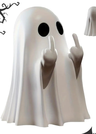 Halloween Cute Ghost Statue Creative  Crafts  Suitable For Party Scene   Home Living Room Bedroom Office Desktop Decoration ﻿ - Riparo82