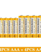 1.5V AA 9800mAh AAA 8800mAh Batteria alcalina per la luce del LED Giocattolo Mp3 Fotocamera Flash Rasoio Lettore CD Mouse senza fili Tastiera Auricolare - riparo82