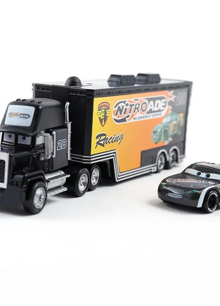 Auto 2 Mack Truck Pixar auto da corsa Lightning McQueen Jackson Storm mini Car 1 3 collezione Pressofuso Giocattolo in metallo Regalo per il regalo del capretto - riparo82