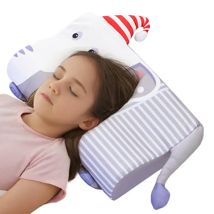 Toddler Pillows for Sleeping Comfortable Neck Support Breathable Skin-Friendly Travel Cushion for Kids Small Pillow for Nap Time