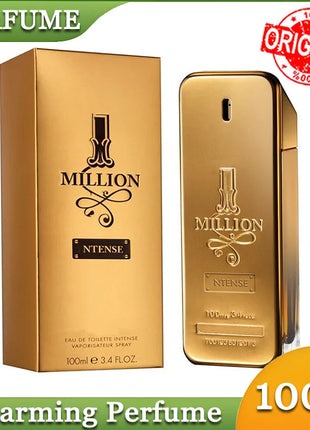 100ml Perfume Golden Million Gold Brick Extrait - Men's Long-Lasting Woody Perfume Men's Perfume Pray Fragrance Cologne - Riparo82
