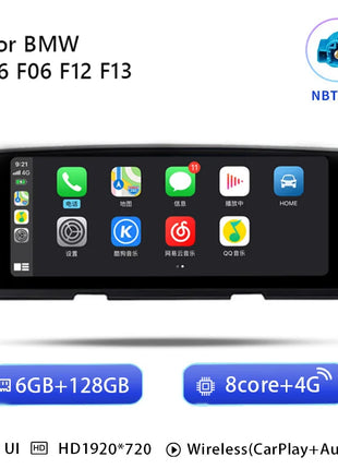 10.25 "Android 14 Wireless Carplay AutoRadio For BMW 6 Series F06 F12 F13 CIC NBT Radio Multimedia Audio GPS Screen Stereo 4GDSP - Riparo82