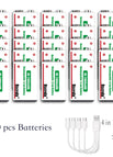 20 pcs 9v Batteries