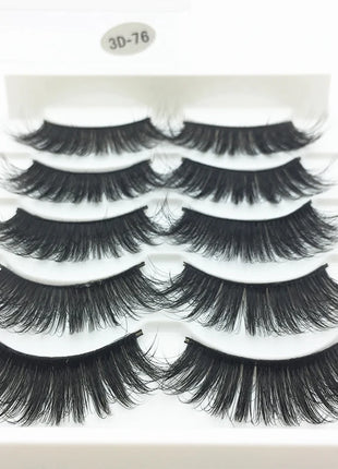 10/2 Pairs Mink Eyelashes Natural 3D Lashes Faux Cils Makeup Dramatic False Eyelashes Wholesale Eyelash Extension Makeup Tools