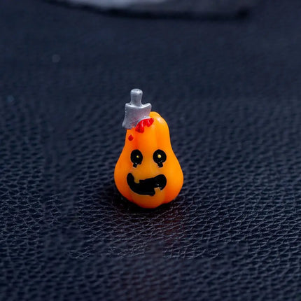 Halloween small ornaments horror skull pumpkin wizard resurrection ghost festival doll resin crafts desktop ornaments