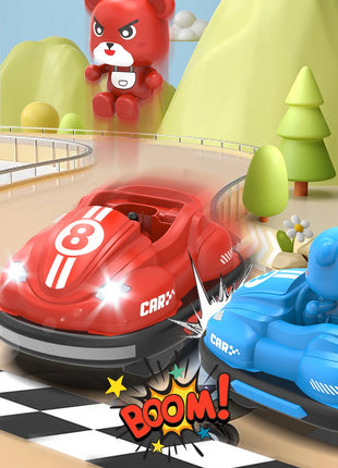 JJRC Q195 RC Battle Car Set Interazione competitiva genitore-figlio Go Kart Musica leggera Auto telecomandata Giocattolo Regalo per i bambini