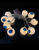 1.5M 10LED Halloween LED Light String Horror Eyeballs Pumpkin Spider Bat Skull Lamp Trick Or Treat Happy Halloween Party Decor - Riparo82