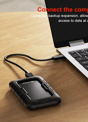 KODAK P110 Disco rigido da 2,5" PHDD 2TB/500GB/1TB Viene fornito con una custodia protettiva in silicone spesso HDD USB3.0 compatibile con PS5 PS4