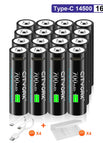 16Pcs batteries