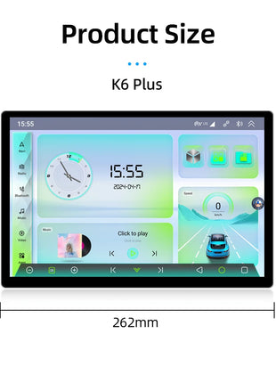 11.5 inch Car Radio GPS Androidauto Carplay For Tesla style For Nissan Hyundai KIA Toyota Honda Multimedia Player For 9/10 inch - Riparo82