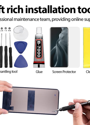 6.81 "Per Xiaomi Mi 11 Display LCD Touch Digitizer Assembly Per Xiaomi Mi 11 M2011K2C M2011K2G Display Parti di Ricambio Dello Schermo - riparo82