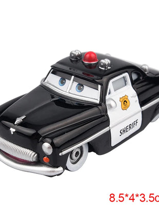 Disney Pixar Cars 2 3 Pressofuso in metallo Veicolo Saetta McQueen Mater Jackson Storm Miss Fritter Auto Giocattolo Giocattoli per bambini Regali di Natale - riparo82