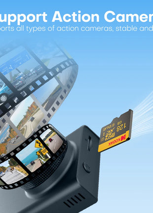 Kodak 256GB Scheda Micro SD Scheda di Memoria Classe 10 32GB 64GB 128GB U3 4K Ad Alta Velocità Cartao De Memoria Memoria Flash TF Mecard C10