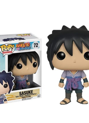 Funko Pop NARUTO Uzumaki Naruto Uchiha Sasuke kyuubi Foglia di legno Collezione Country of Fire Modello PVC Action Figure Giocattoli per bambini