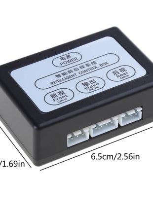 Front And Rear View With Manual Two-Way Control Box Channel Converter Car Parking Camera Video Reversing System - Riparo82