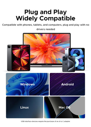 ORICO SSD esterno magnetico da 1 TB, registrazione e negozio HDR 4K ProRes, trasmissione e archiviazione stabili da 2000 MB/s, stato solido portatile