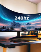 New 5K 49-inch ultra-wide screen LCD 144 Hz curve gaming computer monitor - Riparo82