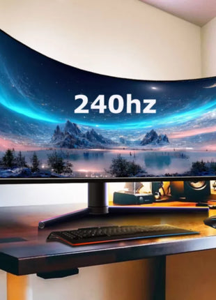 New 5K 49-inch ultra-wide screen LCD 144 Hz curve gaming computer monitor - Riparo82