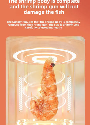 GEN CLIMB Freeze-Dried Antarctic Krill for Turtles & Fish - Premium Food for Arowana, Blood Parrot,Aquatic Turtles-High Protein - Riparo82