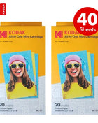 Cartucce di carta C210 All-in-One originali KODAK Set levazione 4Pass Stampa Tchnologia 20 40 60 100 Pacchetto stampante fotografica Iink