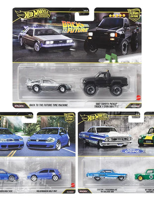 New Hot Wheels 1:64 HBL96 Car Culture Series Modello di auto Vestito a due auto Modello di auto in lega Toyota Personalizzato Raccogliere Giocattolo Regali di compleanno - riparo82