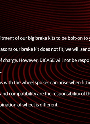 Kit freno anteriore completo pinza dr4 a 4 pistoni colore rosso con disco freno da 330 mm per bmw mini f56 17 pollici
