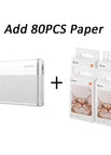 add 80 pcs paper