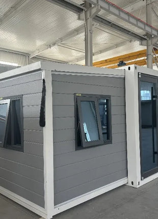 Casa mobile per contenitori Casa modulare prefabbricata espandibile Casa minuscola Soggiorno Cabina per ufficio Custodia prefabbricata impermeabile