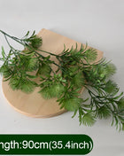 Artificial Fern Plant Branches Real Touch Elegant Greenery Fern Grass Touch Artificial Grass Elegant Fake Plants Wedding Deco