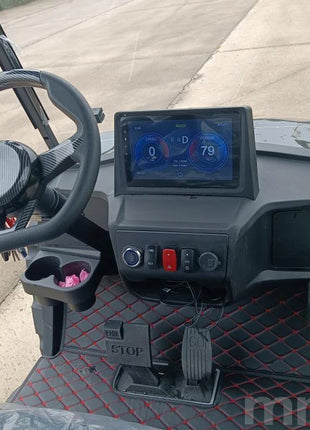 Street Legal Electric Golf Cart 4 Seats 5000W Scooter Go Kart ATV Adult Touring Classic Solar Golf Cart - Riparo82