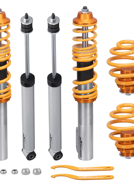 4pcs Coilovers for Renault Clio BB Mk2 Coilover Suspension Kit 1998-2005, Shock Absorber
