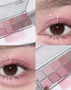 12-Color Eyeshadow Palette - Velvety Smooth, Long-Wearing Matte Shades for Everyday Wear