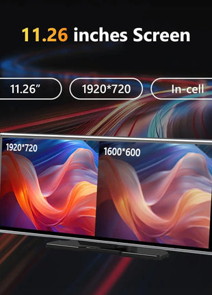 11.26 inch Dash Cam 4K Car DVR Wireless Carplay & Android Auto GPS Navigation Video Recorder Dashboard Dual Lens Dual BT FM AUX - Riparo82